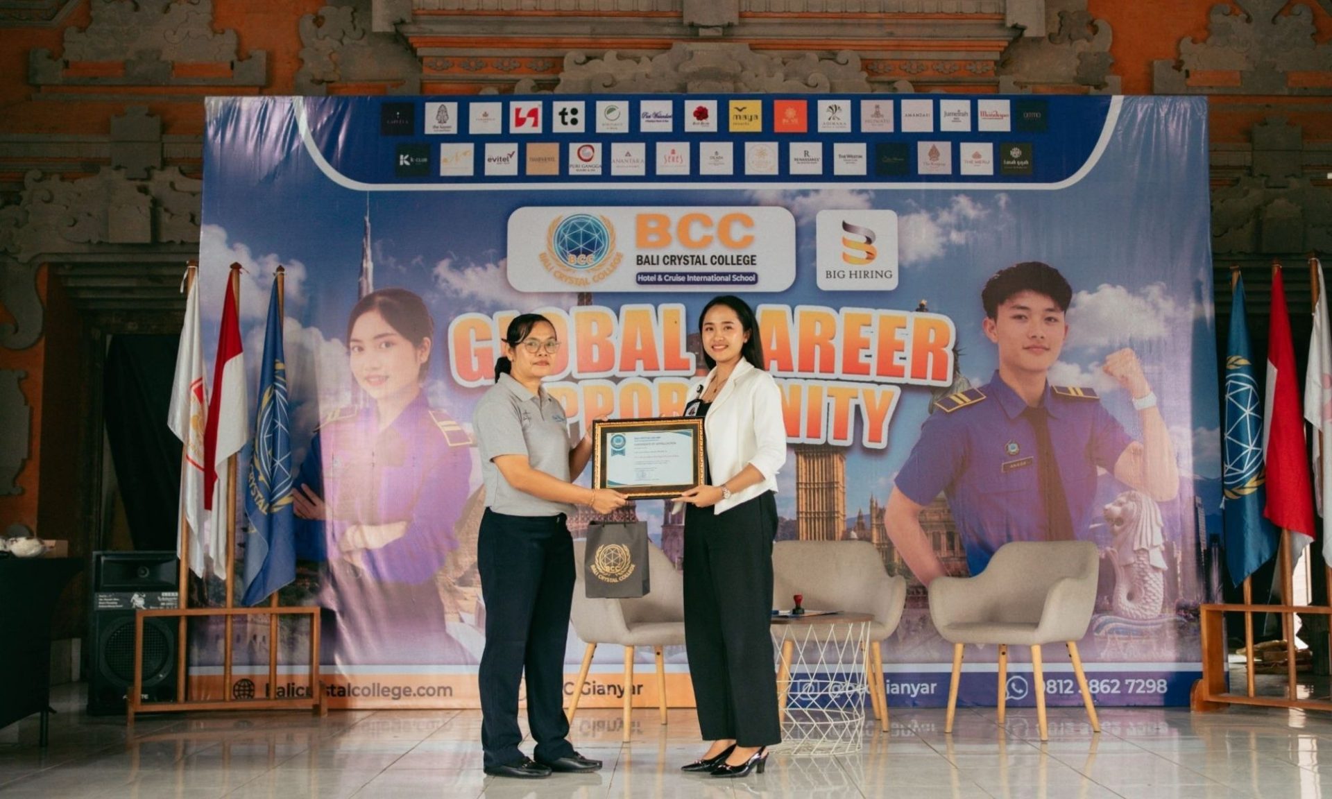 Puri Wulandari Inspires Future Hoteliers at BCC Global Career